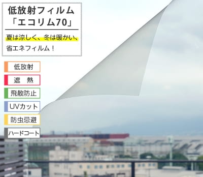サンゲツ クレアス GF1206-2 低放射 エコリム70 窓用遮熱フィルム
